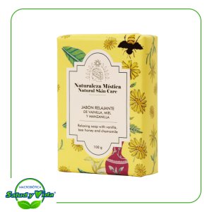 Jabon de vainilla, miel y manzanilla 100 g Naturaleza Mistica