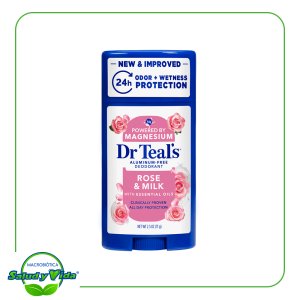 Desodorante rosas y leche 75 g Dr Teals Morro