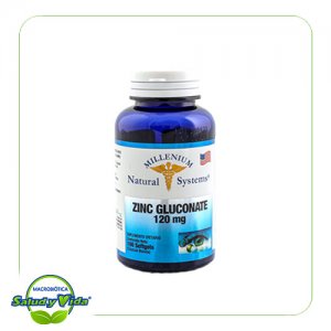 Zinc gluconate 120 mg 100 soft Millenium