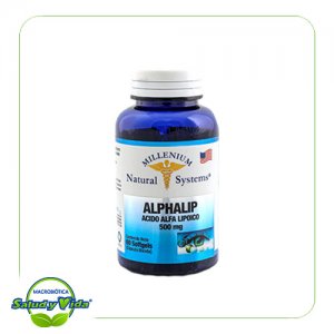 Alpha lipoico 500 mg 60 soft Millenium