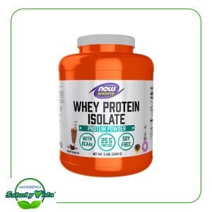 Whey Protein Isolate chocolate 5 lb Now